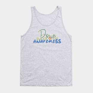 Down Syndrome Awareness Tank Top